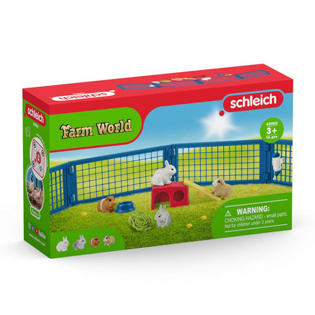 Schleich farm world kanin- og marsvinehytte 42500