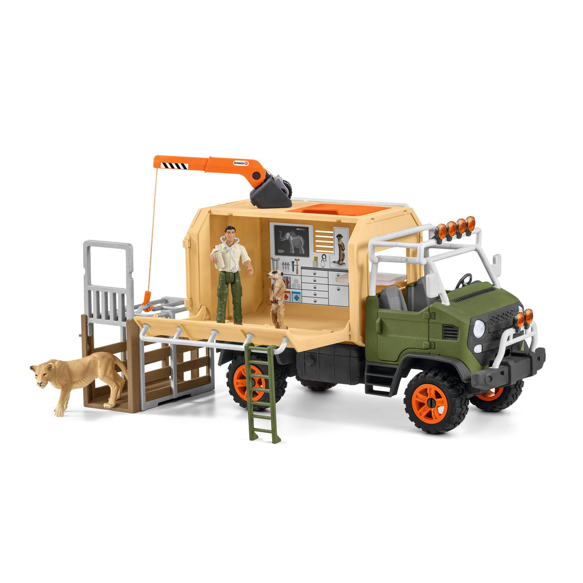 Schleich Wild Life Large Animal Rescue Truck 42475