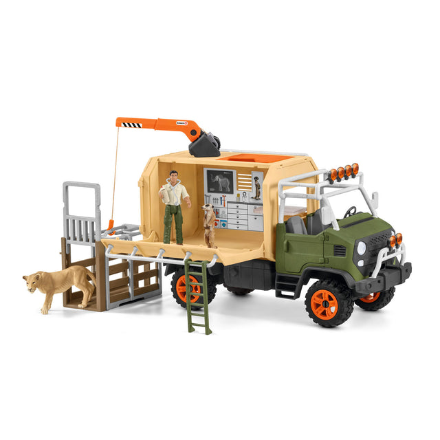 Schleich Wild Life Large Animal Rescue Truck 42475