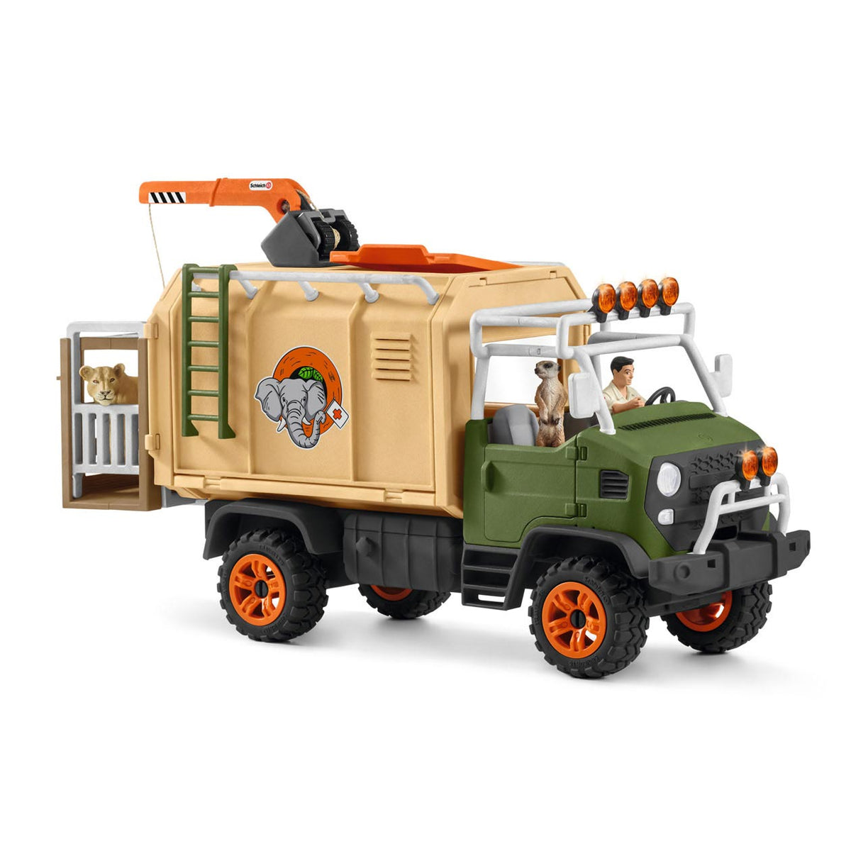 Schleich Wild Life Large Animal Rescue Truck 42475