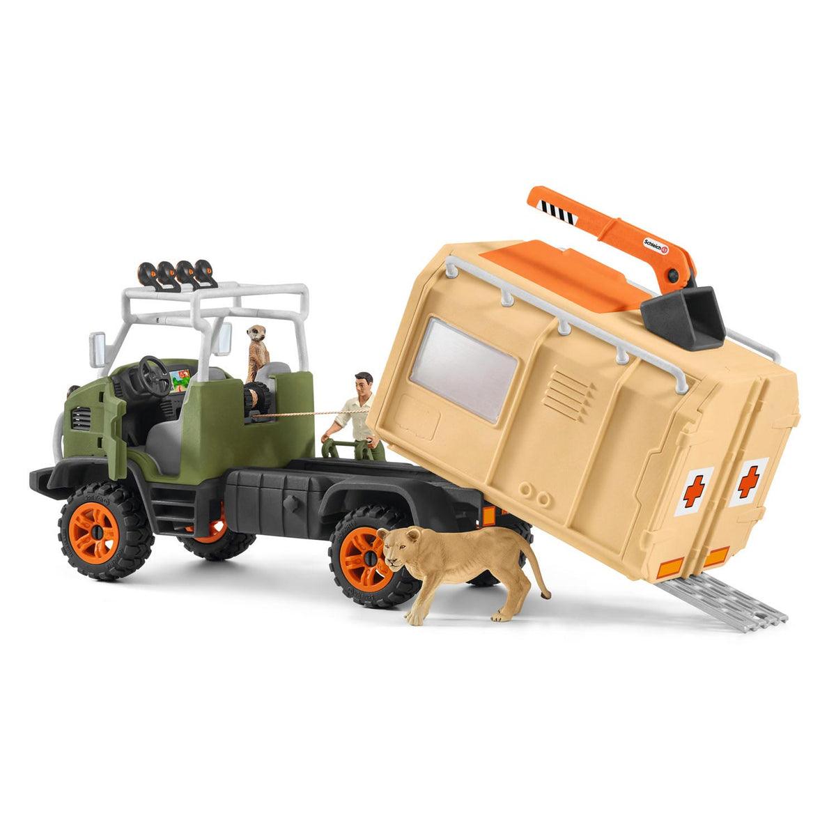 Schleich Wild Life Large Animal Rescue Truck 42475