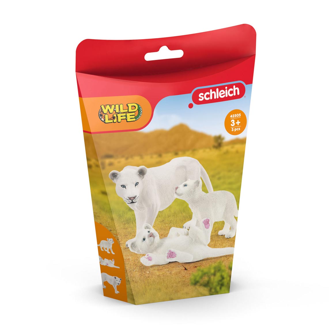Schleich vilde liv mor løve med unger 42505