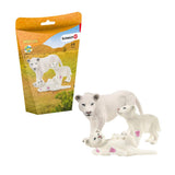 Schleich vilde liv mor løve med unger 42505