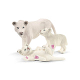 Schleich vilde liv mor løve med unger 42505