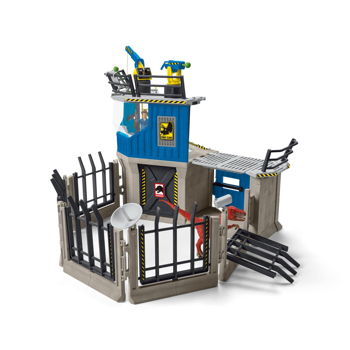 Schleich dinosaurer store dino forskningsstation 41462
