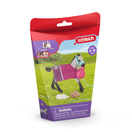 Schleich hesteklub sjov med føl 42534