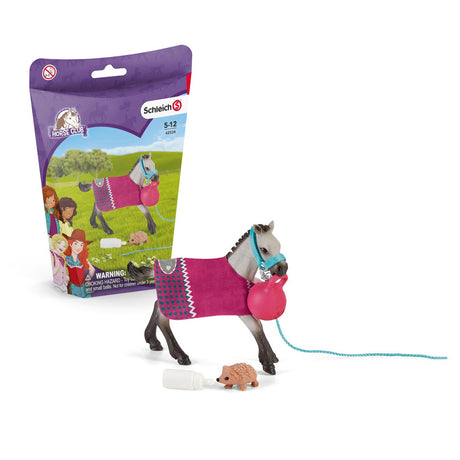 Schleich hesteklub sjov med føl 42534