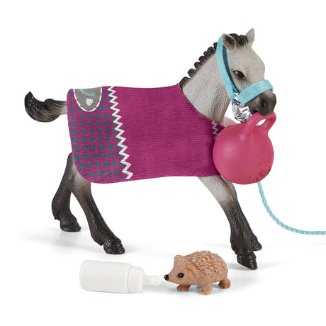 Schleich hesteklub sjov med føl 42534