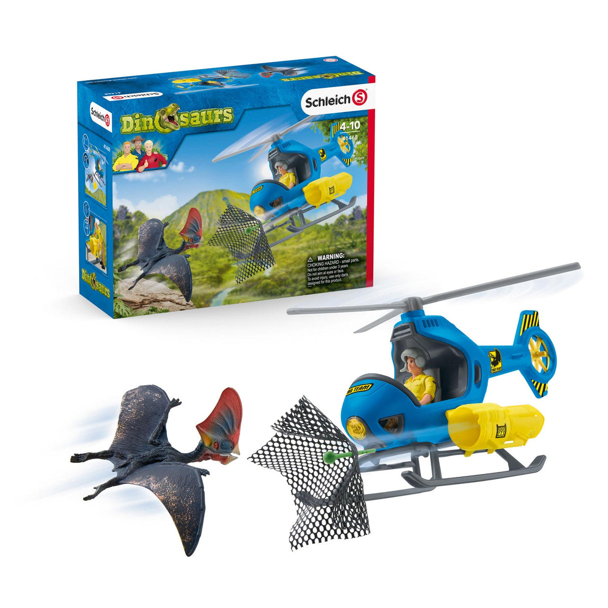 Schleich dinosaurer angriber fra himlen 41468