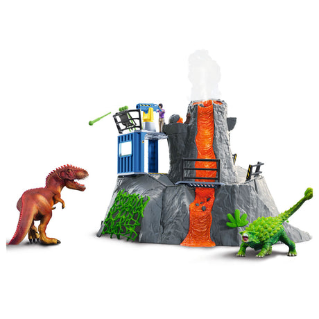 Schleich Dinosaurs store vulkanekspedition 42564