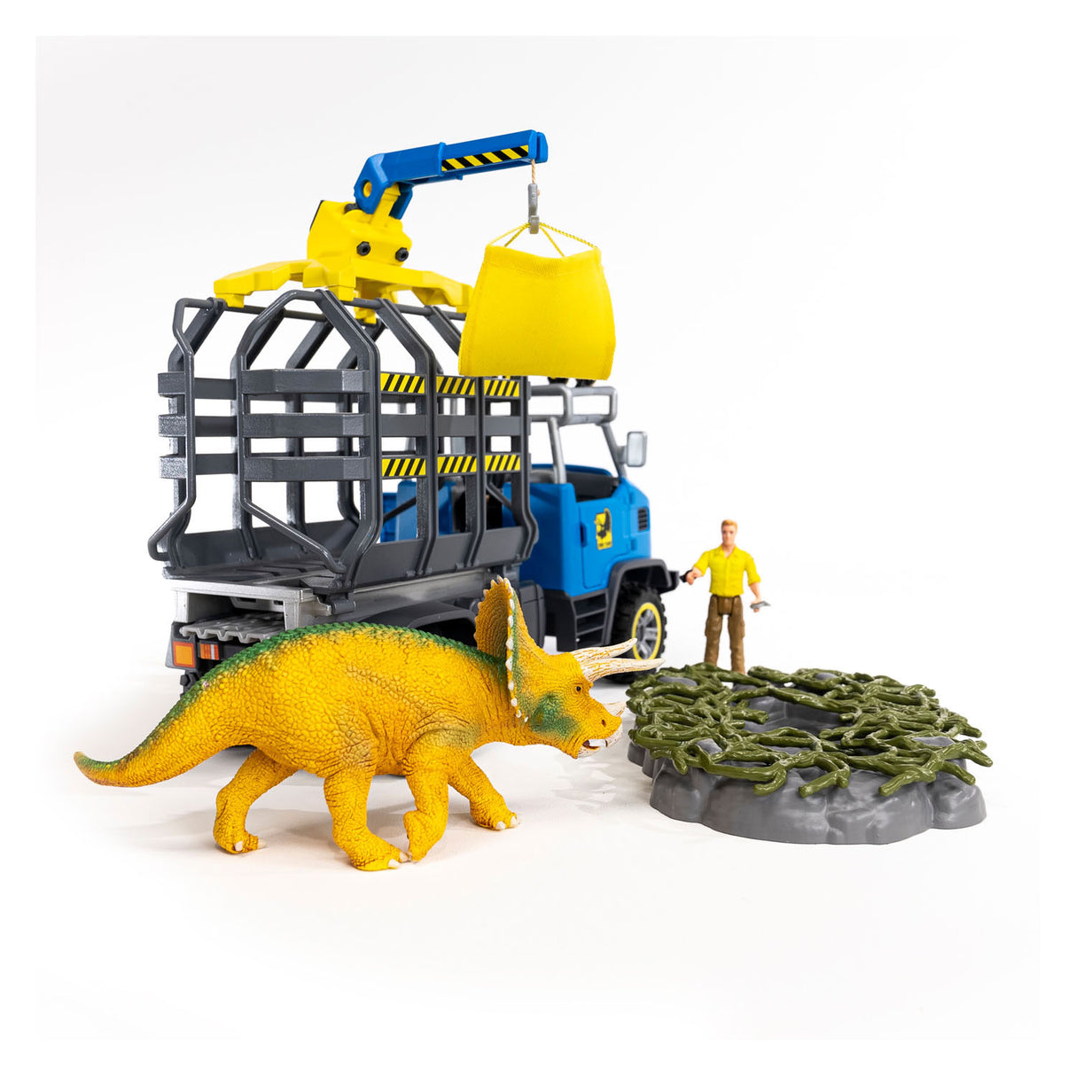 Schleich dinosaur - dinosaur lastbil mission - dino legetøj - børnelegetøj til drenge og piger - 4 til 12 år 42565