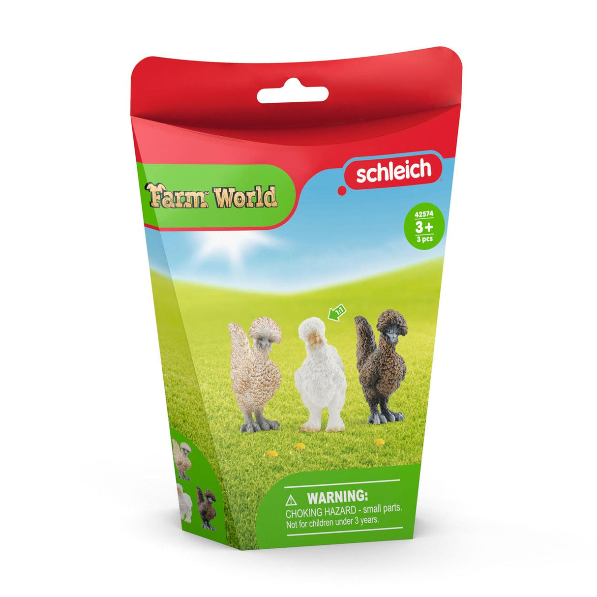 Schleich farm world chicken friends - legefigur sæt - børnelegetøj til drenge og piger - 42574