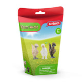 Schleich farm world chicken friends - legefigur sæt - børnelegetøj til drenge og piger - 42574