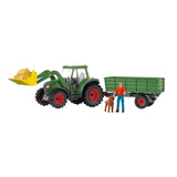 Schleich farm world traktor med trailer 42608