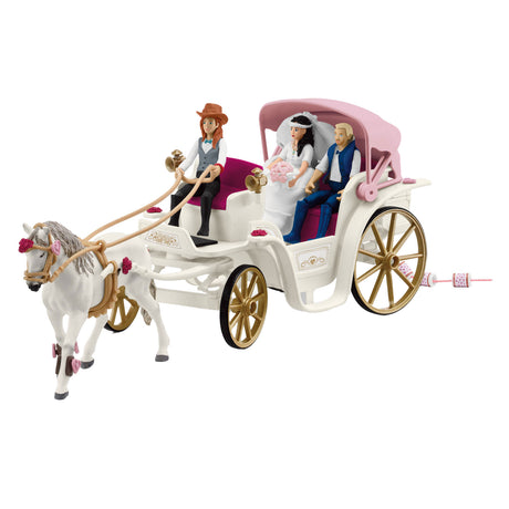 Schleich hesteklub bryllupsvogn 42641
