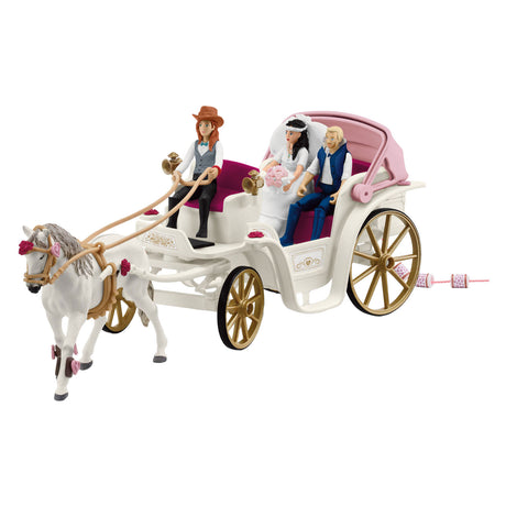 Schleich hesteklub bryllupsvogn 42641