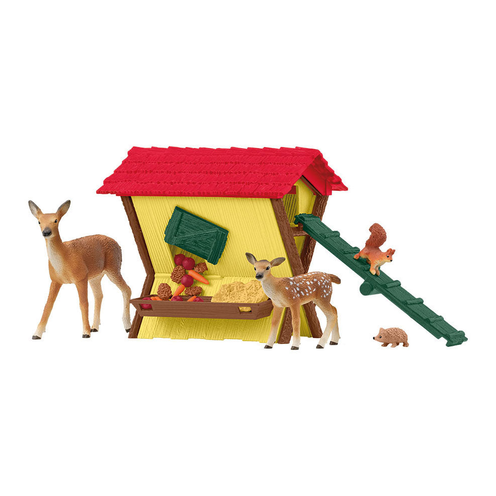 Schleich farm world fodrer skovens dyr 42658