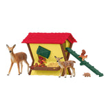 Schleich farm world fodrer skovens dyr 42658