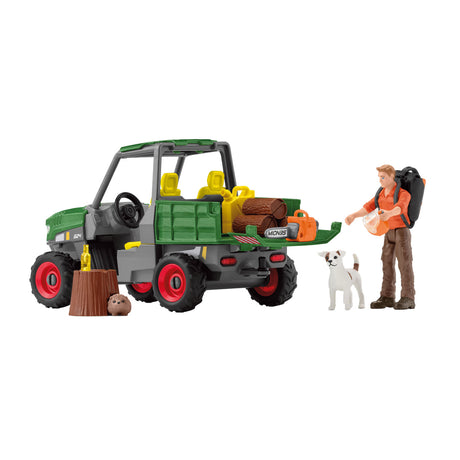 Schleich farm verdens savværk med køretøj - 42659