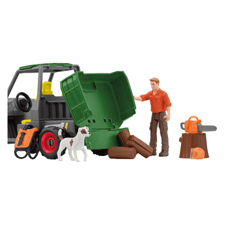 Schleich farm verdens savværk med køretøj - 42659