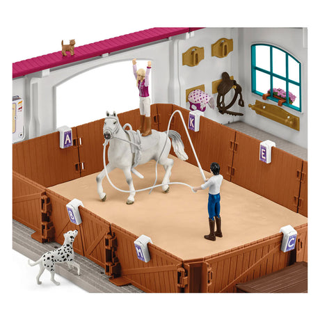 Schleich hesteklub ridehal peppertree 42639