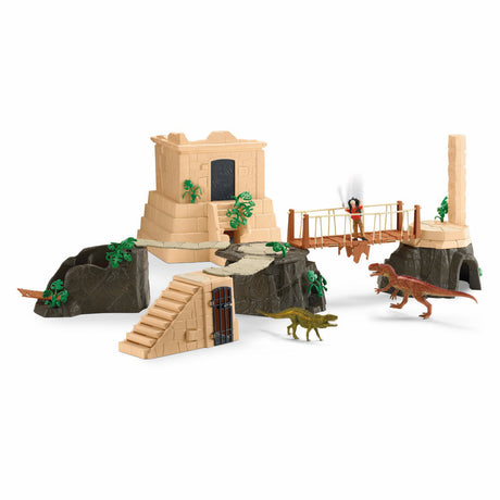 Schleich dinosaurer tempel erobring 42656