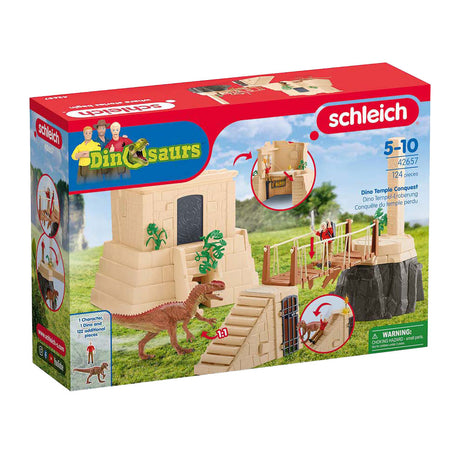 Schleich dinosaurer dinosaur tempel erobring 42657