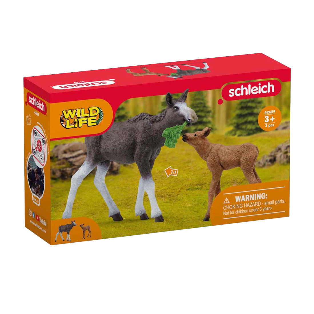 Schleich vilde liv - elgkalv - 42629