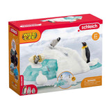 Schleich vilde liv pingvin familie sjov - 42661