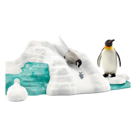 Schleich vilde liv pingvin familie sjov - 42661