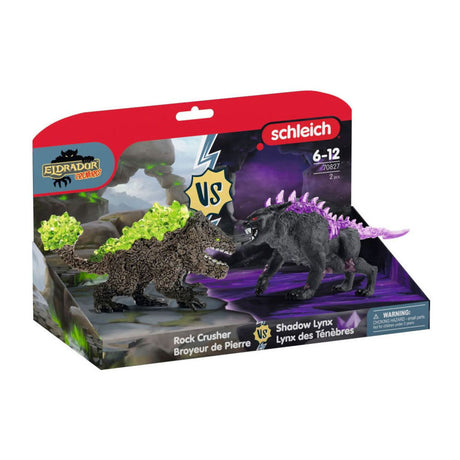 Schleich eldrador skabninger skygge lynx vs. rockbreaker -70827