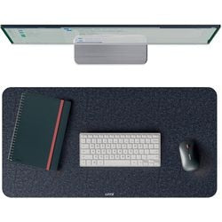 Leitz stor filt bordplade 70x36 cm - skridsikker - til tastaturmus - mørkegrå
