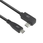 USB-C kabel akt USB-C han USB-C han 3 m sort