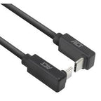 USB-C kabel akt USB-C han USB-C han 2 m sort