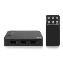 HDMI switch act sort 59,5 mm x 59,5 mm x 19 mm