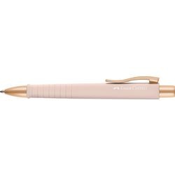 Faber-castell kuglepen - polyball urban - skrivebredde xb - bleg rosa - fc-241187