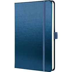 Sigel notesbog a5 - konceptum - blå metallic - linje - hardcover - si-co403