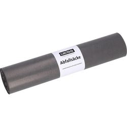 Q-connect affaldspose 33 mikron | fod 90 x 120 cm | 150 liter | grå | rulle med 20 stk