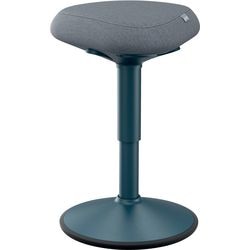 Leitz ergo aktiv skammel med komfortsæde - kontorstol - ergonomisk skammel - mørkegrå