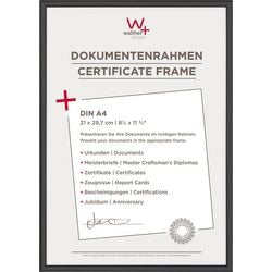 Walther new lifestyle - plastikramme - fotostørrelse 21x29,7 cm (din A4) - sort