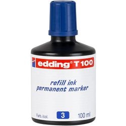 Edding t-100 blækpatron 1 stk. original blå