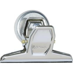 Maul pro papirklemme - sølv - metal - 3 stk - 5,5 x 7,5 x 5 cm -
