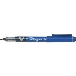 Fineliner pilot v skilt 0,6 mm blå