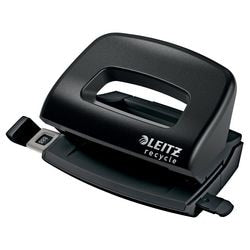 Leitz nexxt genbrugs mini hulstanser - stanser op til 10 ark - sort