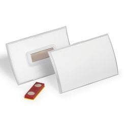 Holdbar 826019 navneplade klikfold (b x h) 90 mm x 54 mm magnet 10 stk.