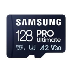 MicroSD-kort Samsung Pro Ultimate 128 GB blå
