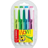 Stabilo swing cool - highlighter - sæt med 4 stk