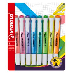 Stabilo swing cool - highlighter - sæt med 8 stk