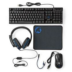 Gaming startsæt nedis gck51110bkde sort