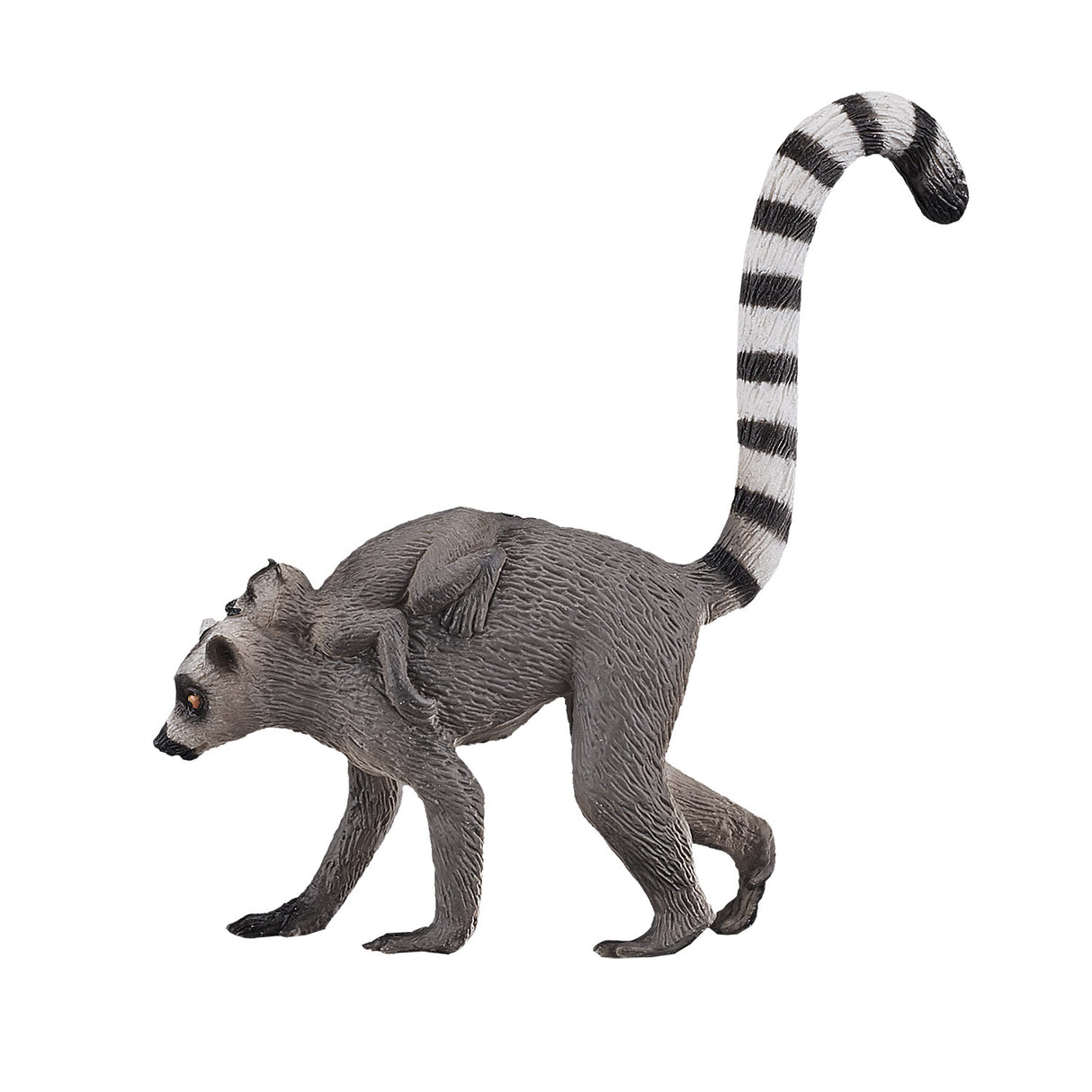 Mojo wildlife ringhalelemur med baby - 387237